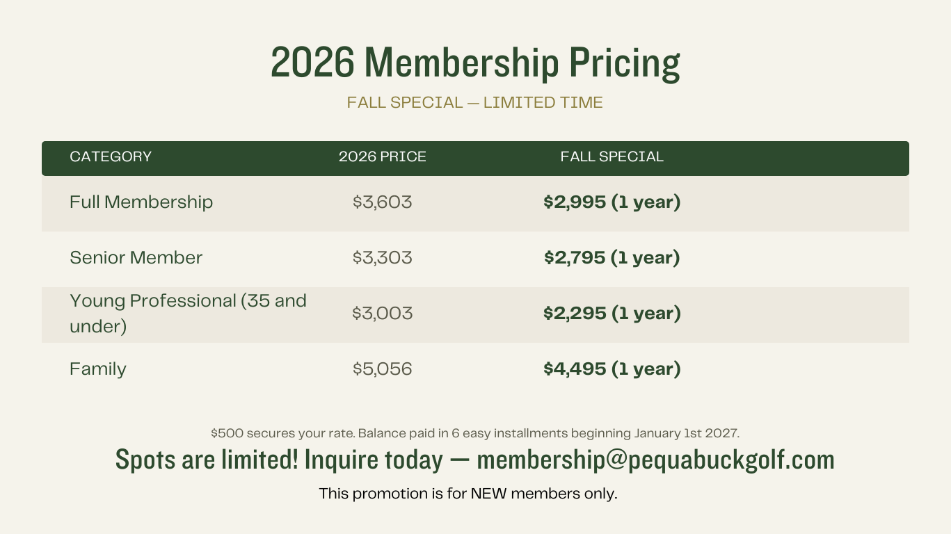 Membership Pricing